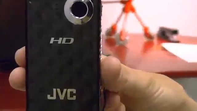 JVC PICSIO GC-FM1A HD Camcorder (Brilliant Blue) Overview смотреть онлайн