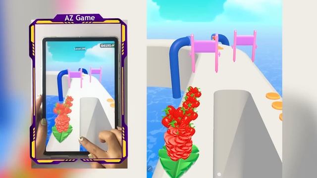 Satisfying Mobile Game Walkthrough: Marble Run, Roof Rails, Ball Merge Run, AZ Run, Pop Us... смотреть онлайн