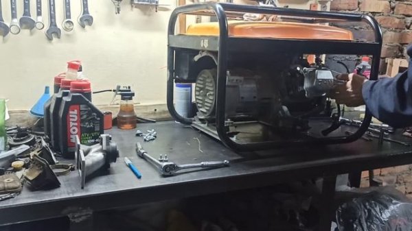 Ремонт бензинового генератора.