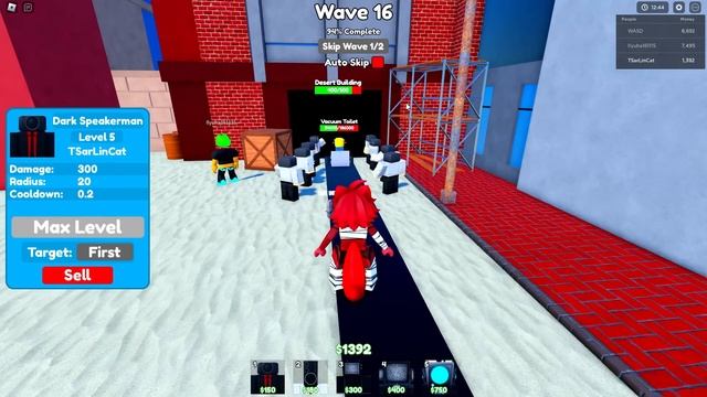 Выпала легендарка в туалет тавер дефенс │ Toilet Tower Defense Roblox смотреть онлайн