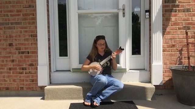 The Joker on banjolele #playmusicontheporchday смотреть онлайн