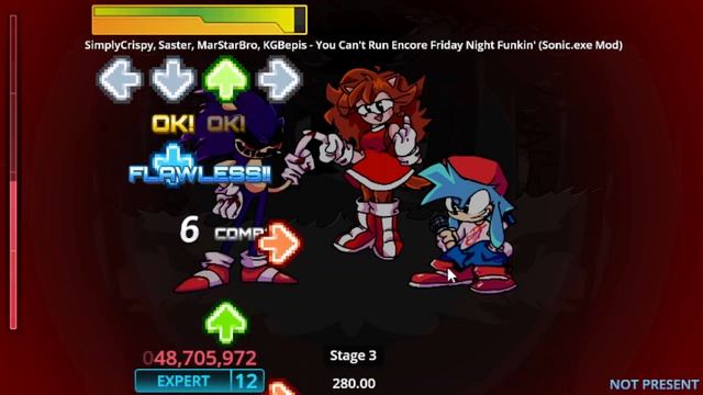 FNF Stepmania: You Cant Run Encore