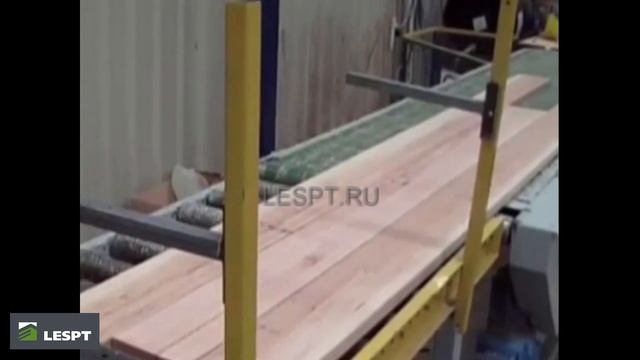 Линия сращивания конструкционного бруса