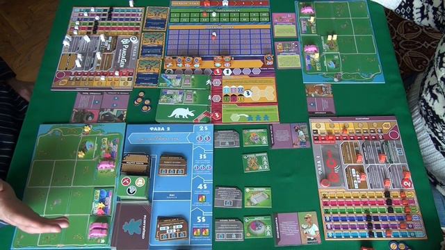 281 Остров юрского периода - играем в настольную игру. Dinosaur Island board game. смотреть онлайн