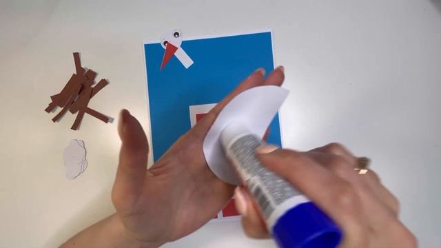 Летняя идея поделки «Аист в гнезде» смотреть онлайн