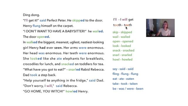 #1 Чтение на английском с переводом. Horrid Henry and the Bogey Babysitter. ? смотреть онлайн