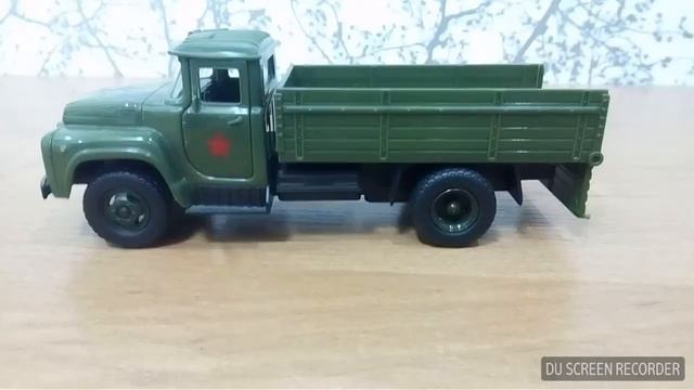 ЗиЛ-130. Военная машина. Модельки автопарка смотреть онлайн