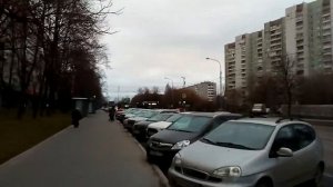 Москва 1273 улица Академика Миллионщикова осень день