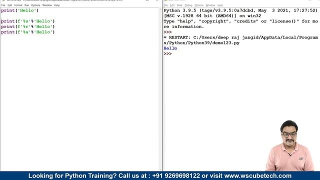 Learn Formatted Output in Python - Python Tutorials in Hindi for Beginners смотреть онлайн