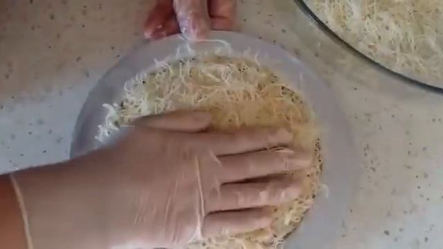 Künefe nasıl yapılır? - Как приготовить турецкий десерт КЮНЕФЕ! смотреть онлайн