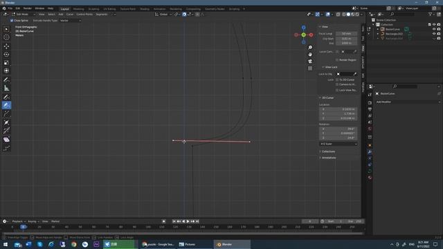 Blender 3.2 new feature, Curve Pen Practice смотреть онлайн