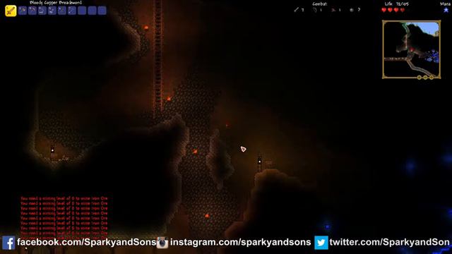 Super Terraria World #3 - Super Secret Ocean Cave!!! - Sparky and Son смотреть онлайн