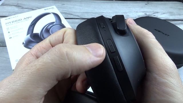 ПОЛНОРАЗМЕРНЫЕ НАУШНИКИ AceFast H1 с активным шумоподавлением и хорошим звуком смотреть онлайн