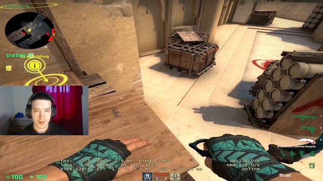 This got me to level 6 on Faceit... смотреть онлайн