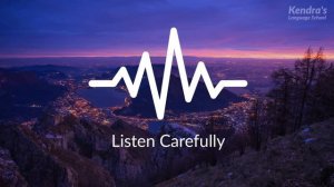 Испытание по аудированию на английском языке с быстрым произношением несложных фраз