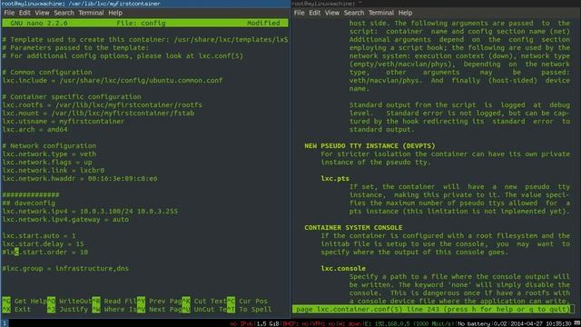 Linux Sysadmin Basics -- LXC 4: Container Configuration смотреть онлайн