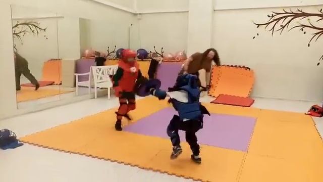 Спарринг-тренировка на мечах Раменки смотреть онлайн