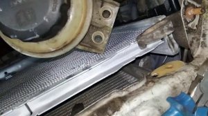 Как заменить радиатор охлаждения авео Т200