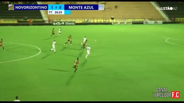 Novorizontino 2 x 1 Monte Azul Melhores Momentos Paulistão KIA A2 2023 смотреть онлайн