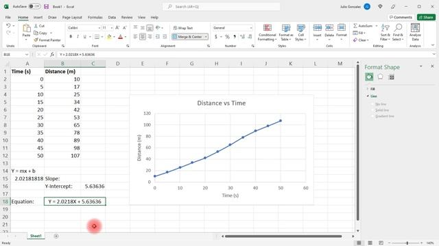 How To Make a Line Chart In Excel смотреть онлайн