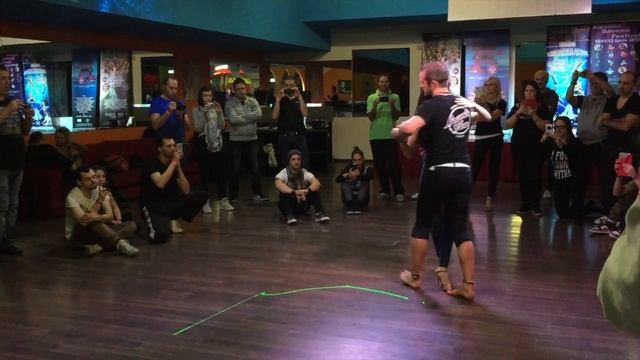After Class Demo - Kizomba Fusion with Tango & Urban Kiz Flavour - Kristofer & Teresa смотреть онлайн