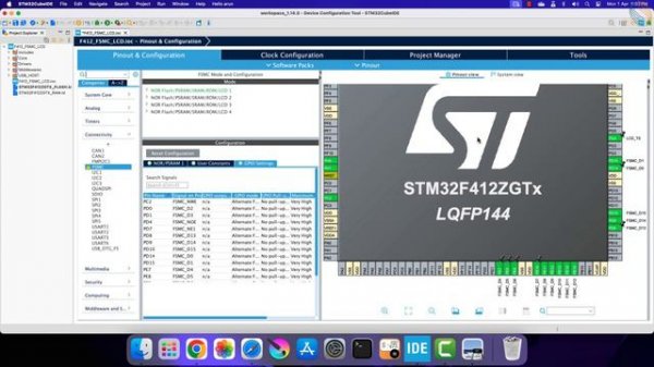 STM32 FSMC __ LCD PART 1 __ How to configure