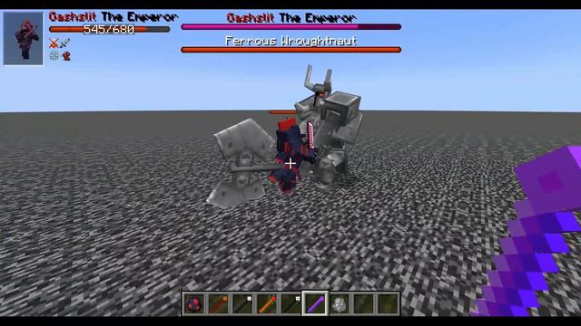 Gashslit The Emperor vs Mowzies Mobs | Minecraft Java | Mob Battle смотреть онлайн