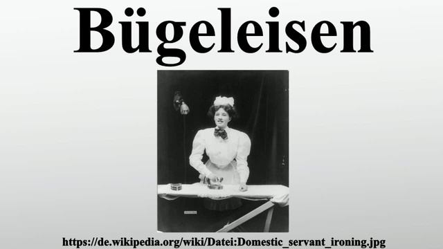 Bügeleisen
