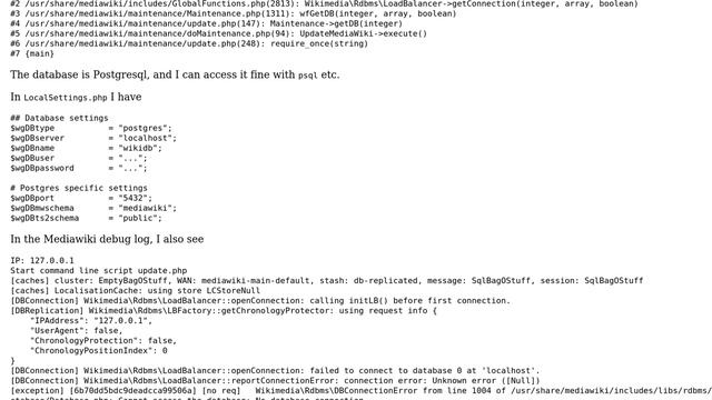DevOps & SysAdmins: Mediawiki cannot acces database after Debian upgrade смотреть онлайн