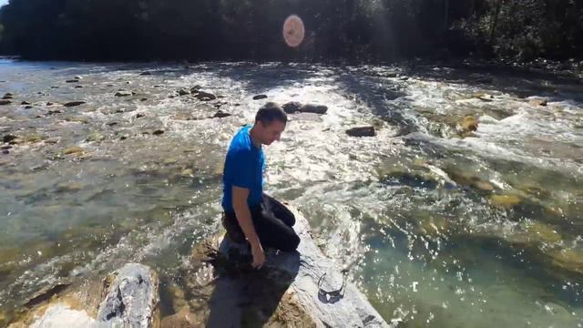 Из Австрии в Германию, альпийские луга,горная река... смотреть онлайн