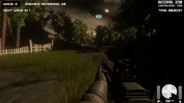 Unity - Resilience: Wave Survival - Gameplay [60FPS, FullHD] смотреть онлайн