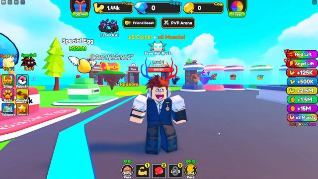 [LIMITED EVENT] How to get the VOID CROWN in STRONG MUSCLE SIMULATOR 2 | Roblox смотреть онлайн