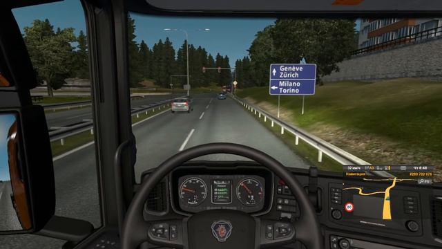 Быстрое переключение с механики на АКПП в EURO TRUCK SIMULATOR 2