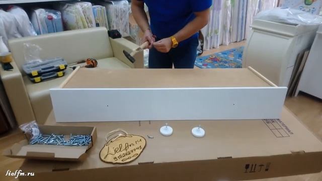 2. Сборка кровати с поперечным маятником Лель- АБ 21 Лаванда - Сборка ящика смотреть онлайн