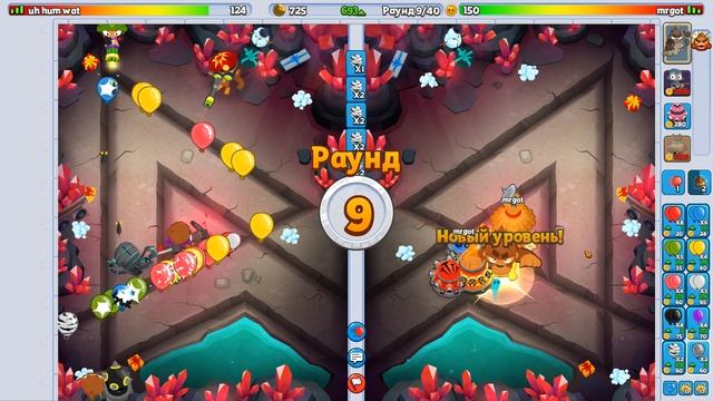 Скоростные битвы #14 - Bloons TD Battles 2 смотреть онлайн