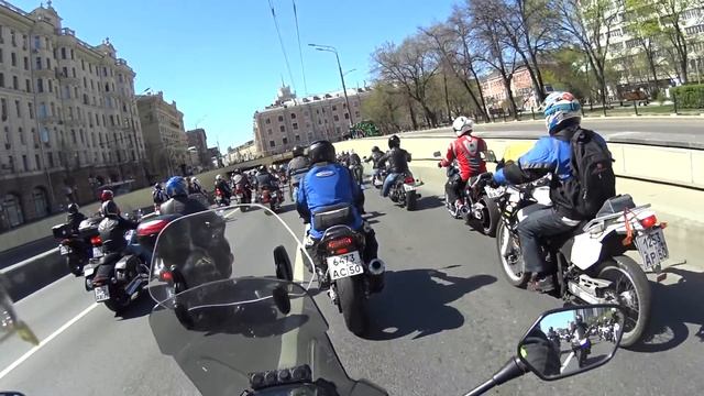 #Москва - город для мотоциклистов. Тоннель смотреть онлайн