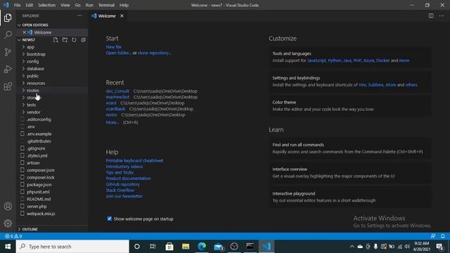Laravel Installation in Hindi by sadiq sir смотреть онлайн