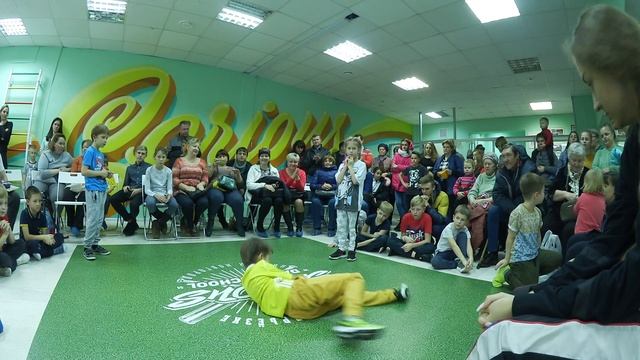 СТИМУЛЯТОР 14 | НОВИЧКИ 7-9 ЛЕТ | Школа брейк данса Нижний Новгород SERIOUS DANCE SCHOOL смотреть онлайн