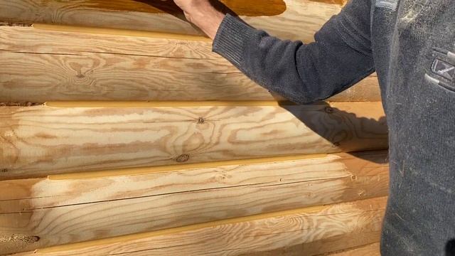 ЭТАЛОННЫЙ КВАДРАТ? ЧТО ЭТО? Шлифовка сруба. Теплый шов. Покраска деревянного дома смотреть онлайн