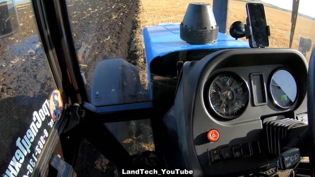 Новый трактор в хозяйстве: МТЗ-1221.3 пашет поле оборотным плугом UNLU! Отличия от старого МТЗ-1221