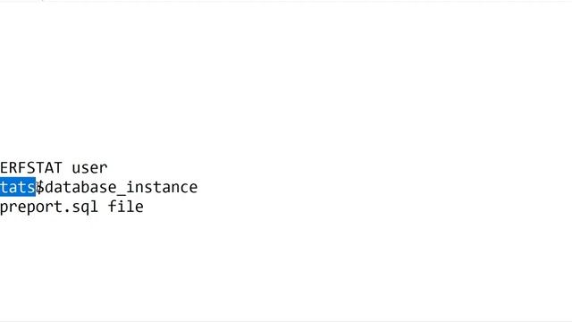 how to check if STATSPACK installed in oracle database смотреть онлайн