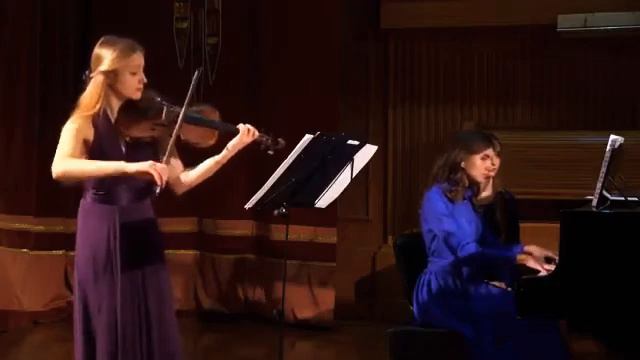 E.Grieg. Violin sonata N2. 1 mvt - Anastasia Sergeeva смотреть онлайн