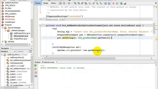 SQL Server Insert Statement Java Code смотреть онлайн