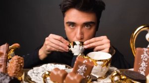 ASMR EATING OREO KINDER CHOCOLATE DESSERT PARTY MUKBANG 초콜릿 먹방 チョコレート EATING SOUNDS | McBang ASMR