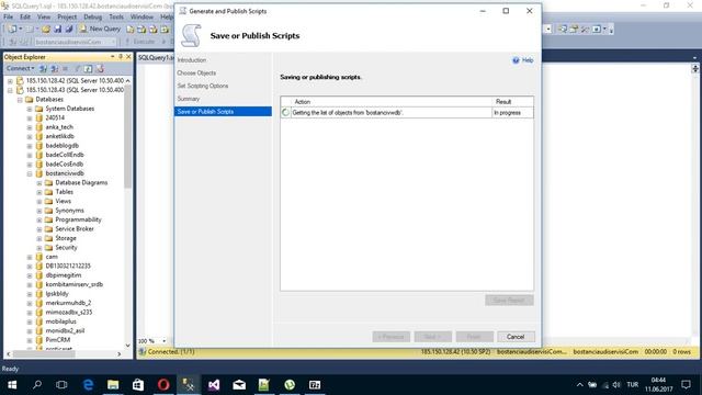 SQL Server Script Almak смотреть онлайн
