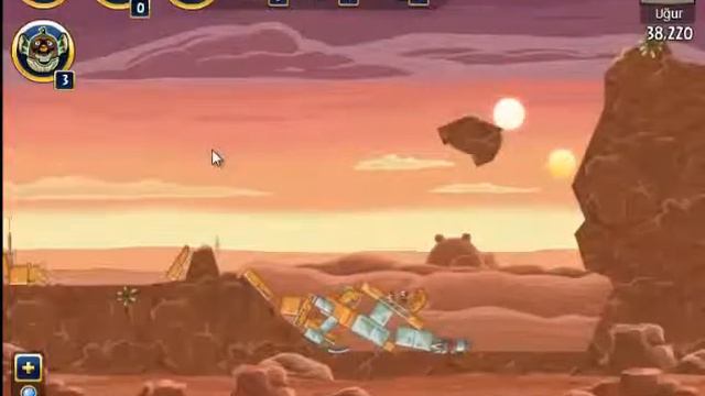 Angry Birds Star Wars Tatooine 1-8 walkthrough 3 stars смотреть онлайн
