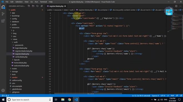 How to fix Laravel Error 419 смотреть онлайн