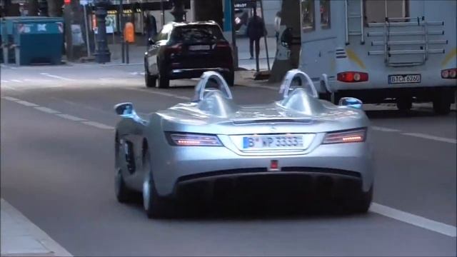 Mercedes SLR Mclaren Stirling Moss driven in Berlin | One of 75 смотреть онлайн