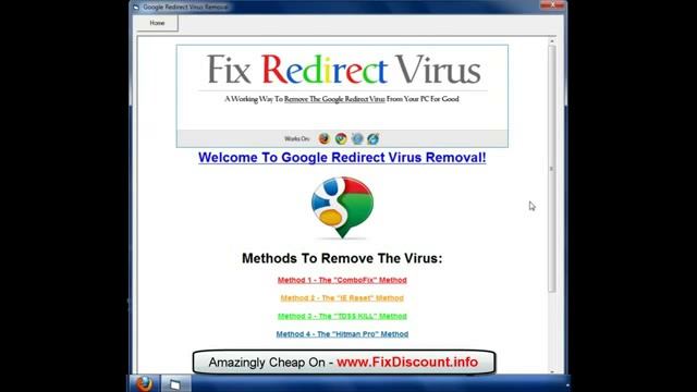 Antivirus Cannot Detect Google Redirect Virus смотреть онлайн