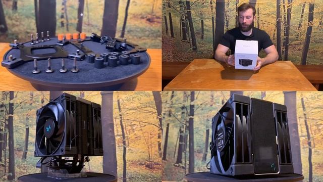 Unboxing of DeepCool - AK400 ZERO DARK PLUS смотреть онлайн